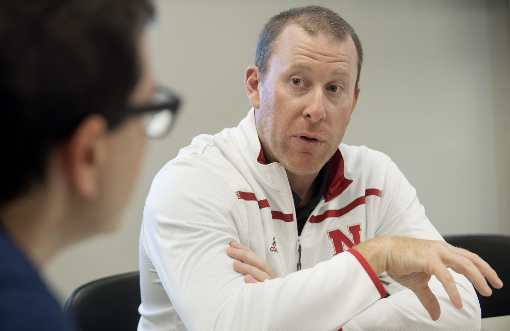 Huskers baseball coach Will Bolt, 6.20